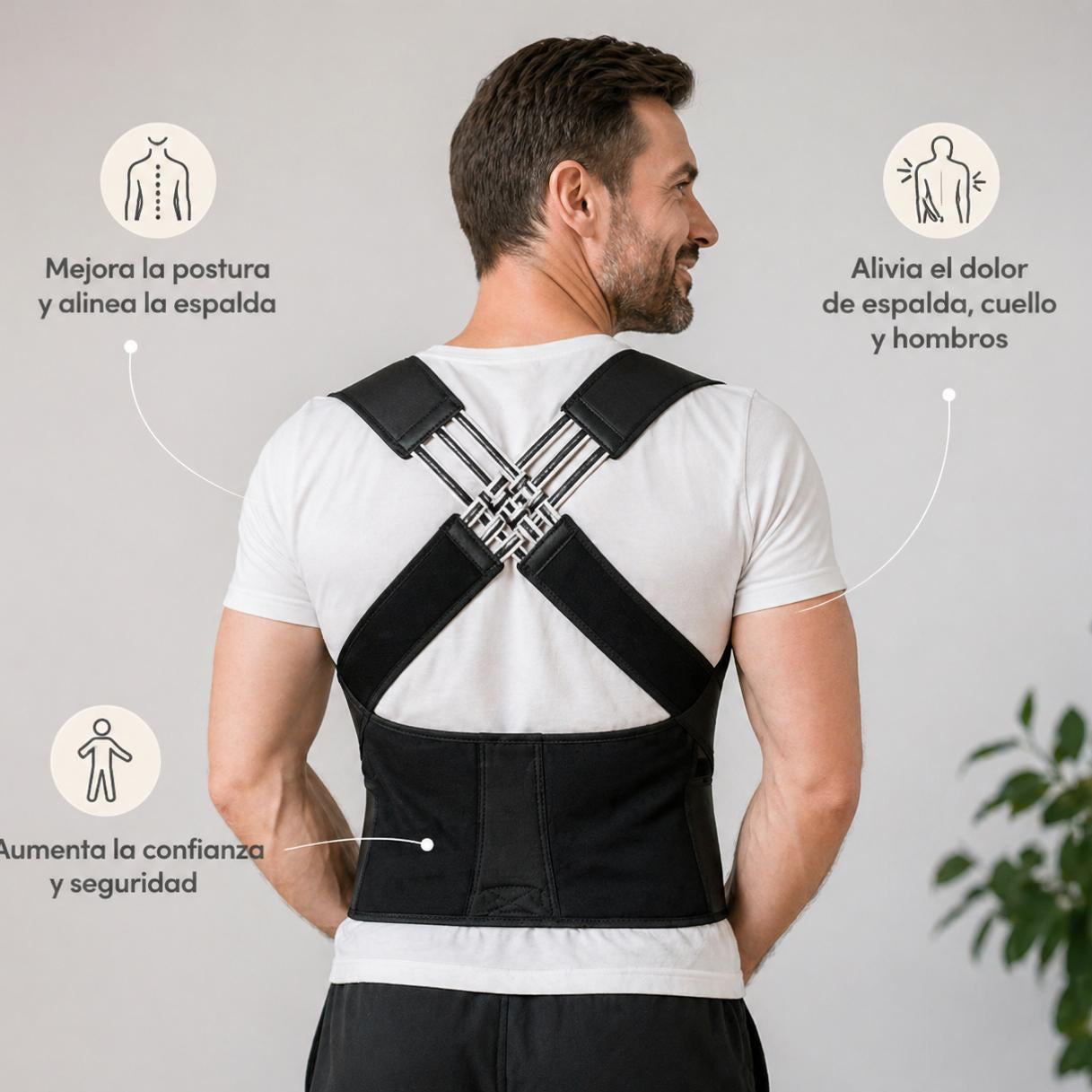 Corrector de Postura Ergonómico