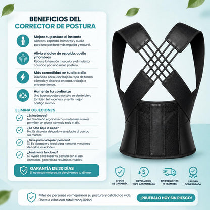 Corrector de Postura Ergonómico