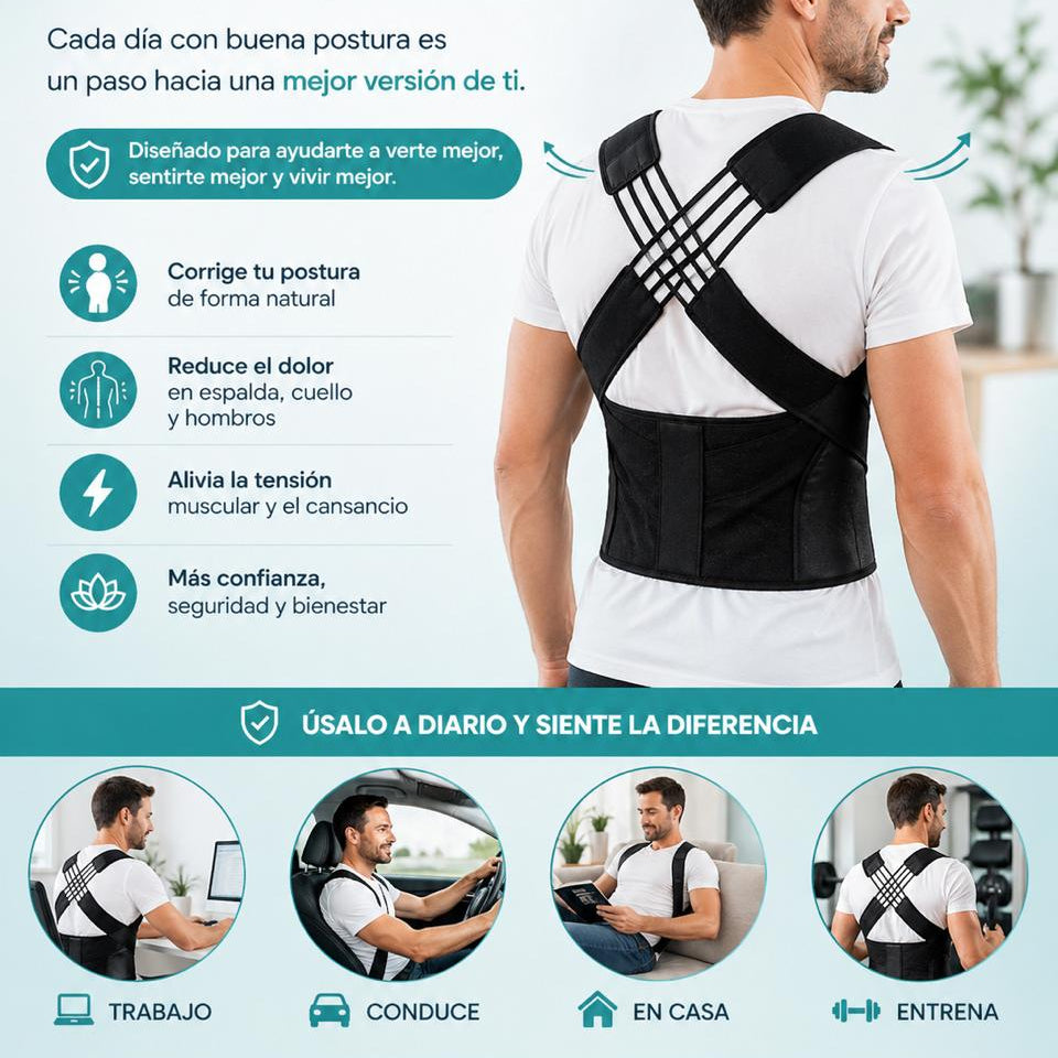Corrector de Postura Ergonómico