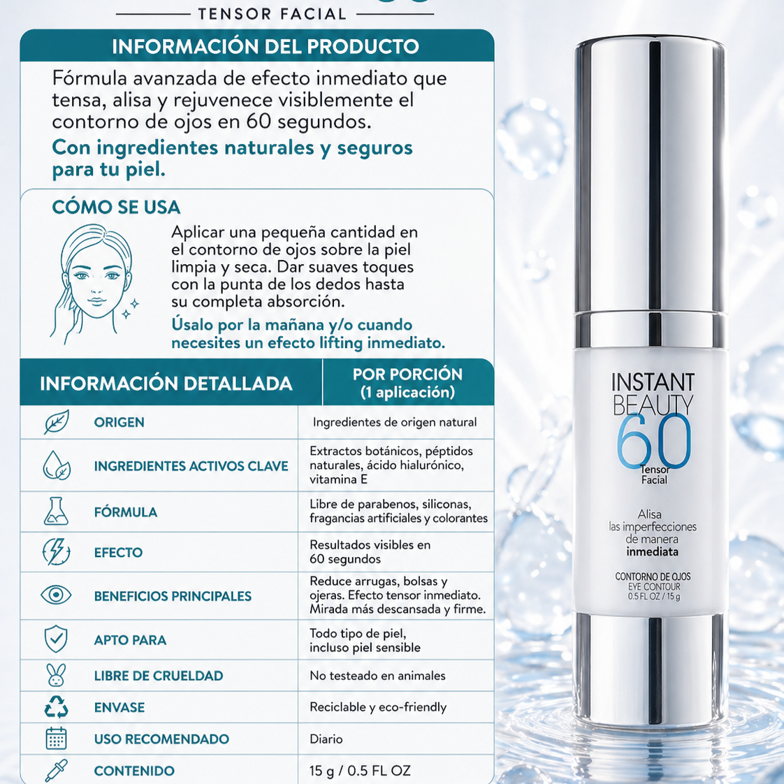 Instant Beauty Serum Anti-arrugas